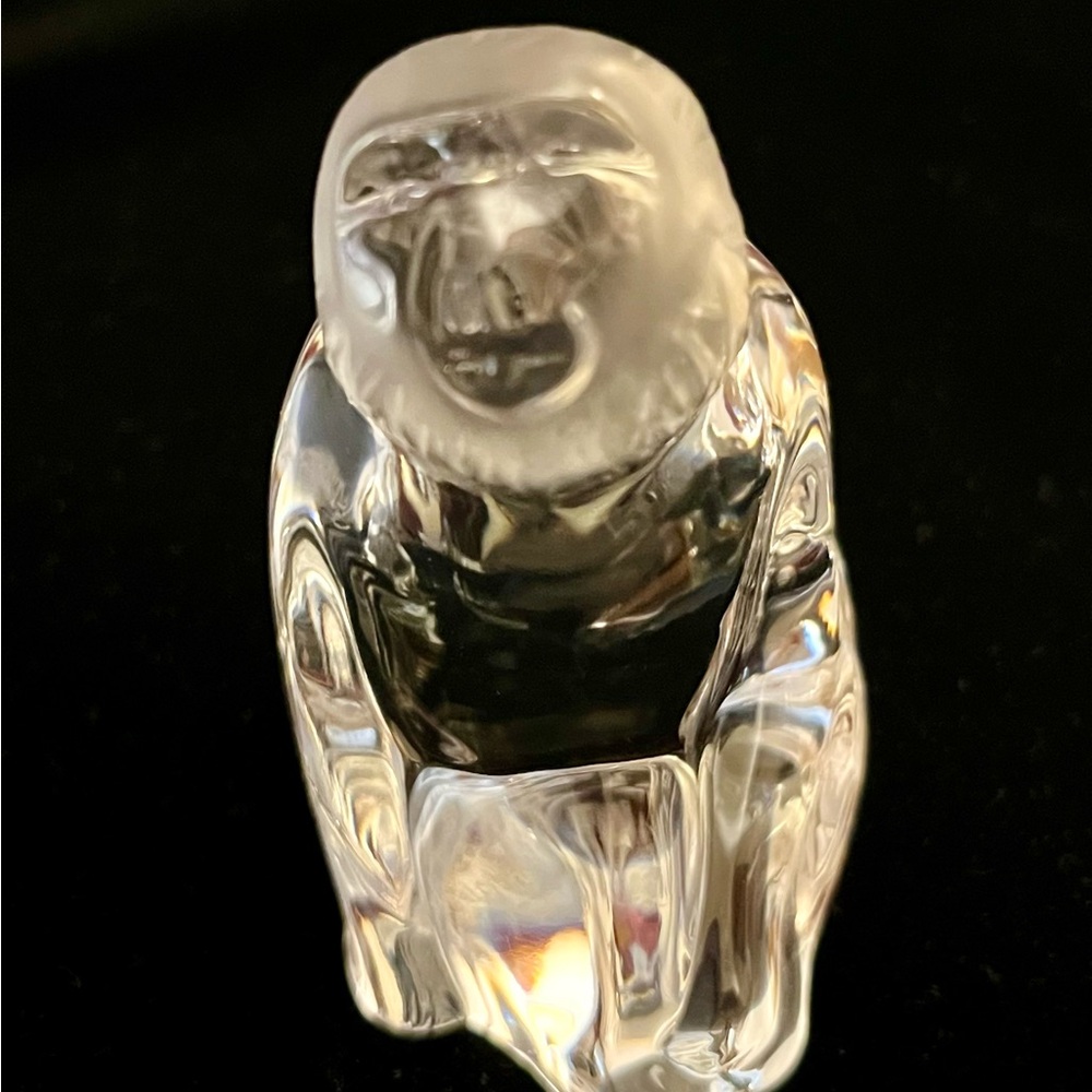 Baccarat Crystal Monkey